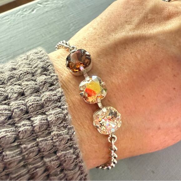 None Jewelry - Sabika LIKE Silver Tone Bracelet